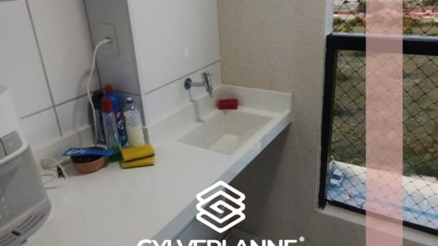 Apto mobiliado Aluga-se.  Bairro Aruana.  Condomínio Vista Aruanã.